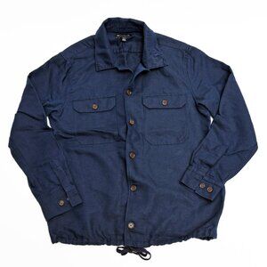 Banana Republic Heavy Linen Shirt Jacket